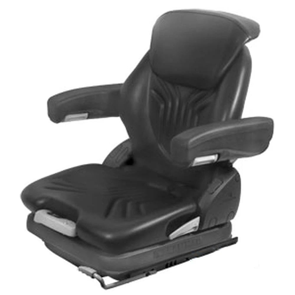 Black Vinyl Grammer Seat Assembly