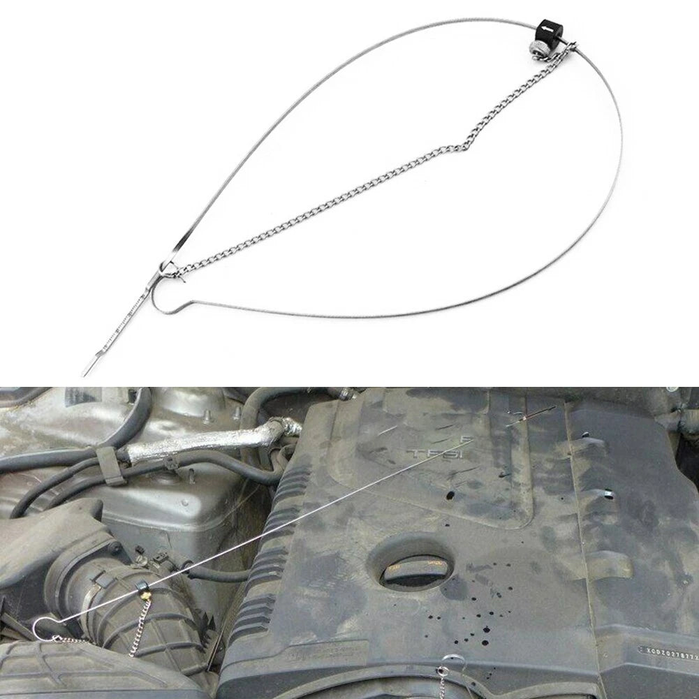 New Adjustable Engine Oil Dipstick Gauge Tool For A6,a5,a4,3.2l 4.2l