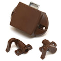 Hafele Boat Push Lock Latch 211.63.102 w/ Hooks 3/8 Inch Brown by Hafele