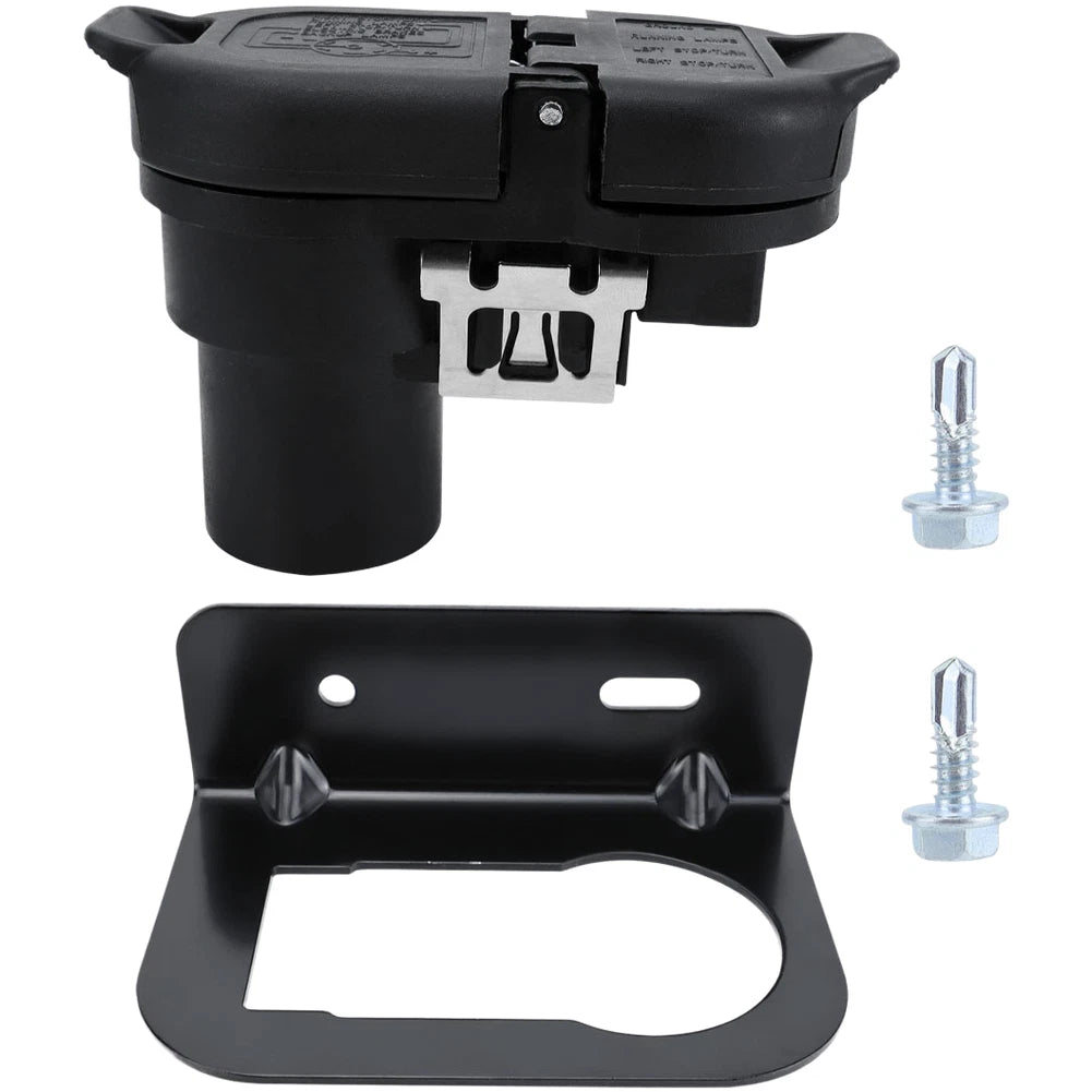 7 Way Trailer Connector Vehicle Tow Harness Dustproof Protection