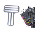 Weight Belt Slide Keeper Buckle 2 Inch