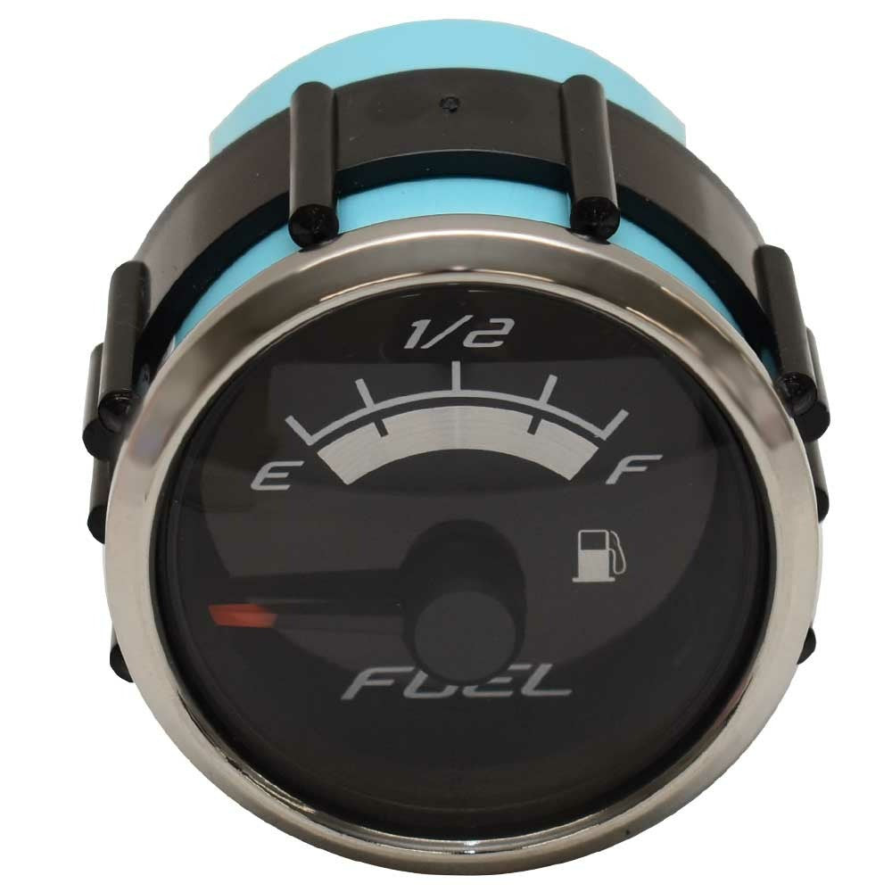 Boat Fuel Level Gauge Platinum 2 Inch by Faria