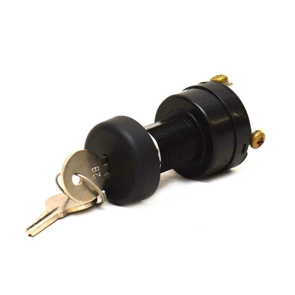Indak Boat Ignition Switch 3-Position 3 Spade w/ Keys by Indak