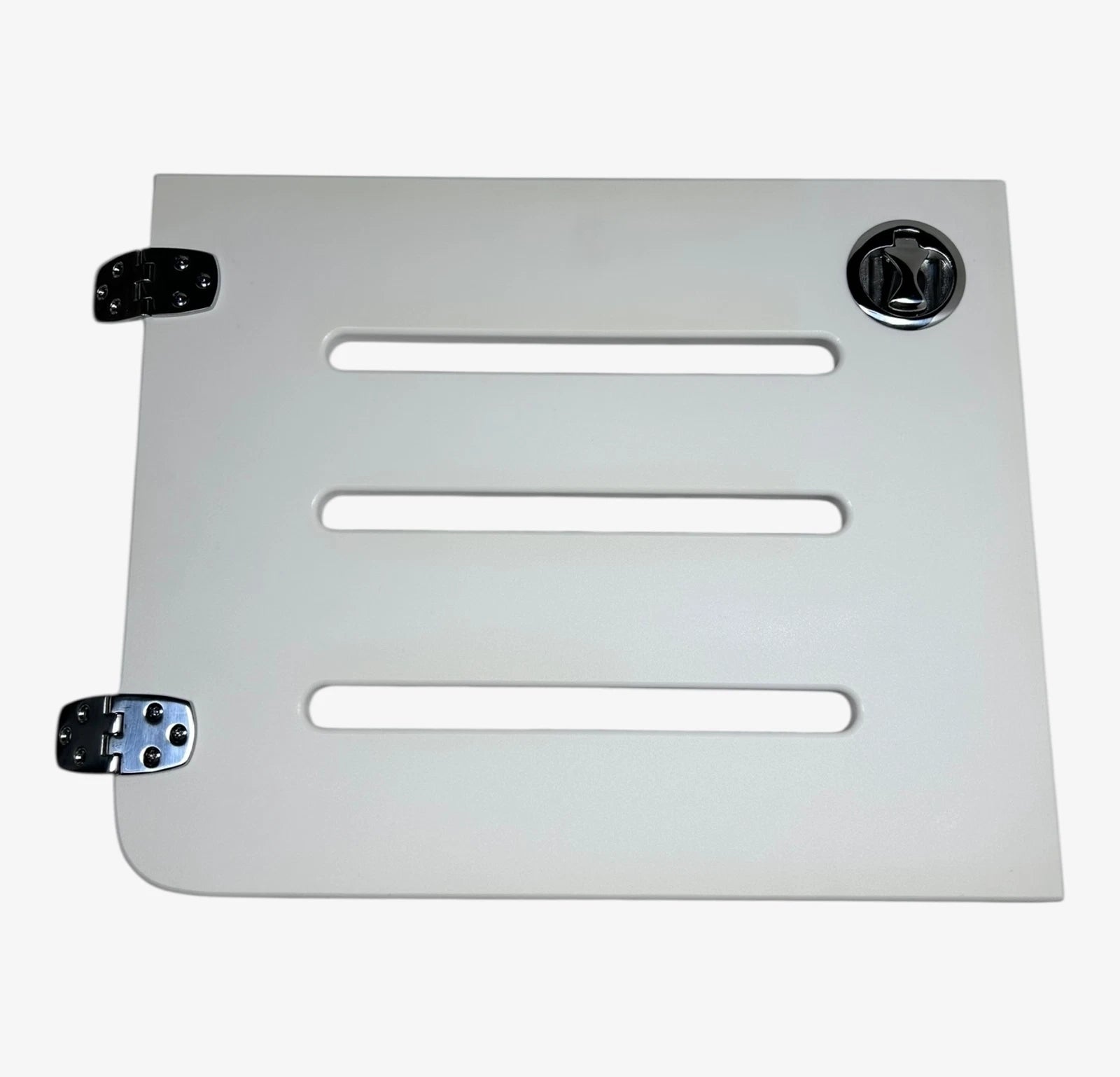 Pro Line White Lounge Storage Door With Pull Latch For 35 Express Boat