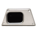 Supra Boat Dash Storage Box 115369 3 5/8 x 2 5/8 Inch Silver by Supra