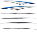 Crestliner Boat Graphic Decal Kit 2179887 | Fishing Boat (Set Of 6)