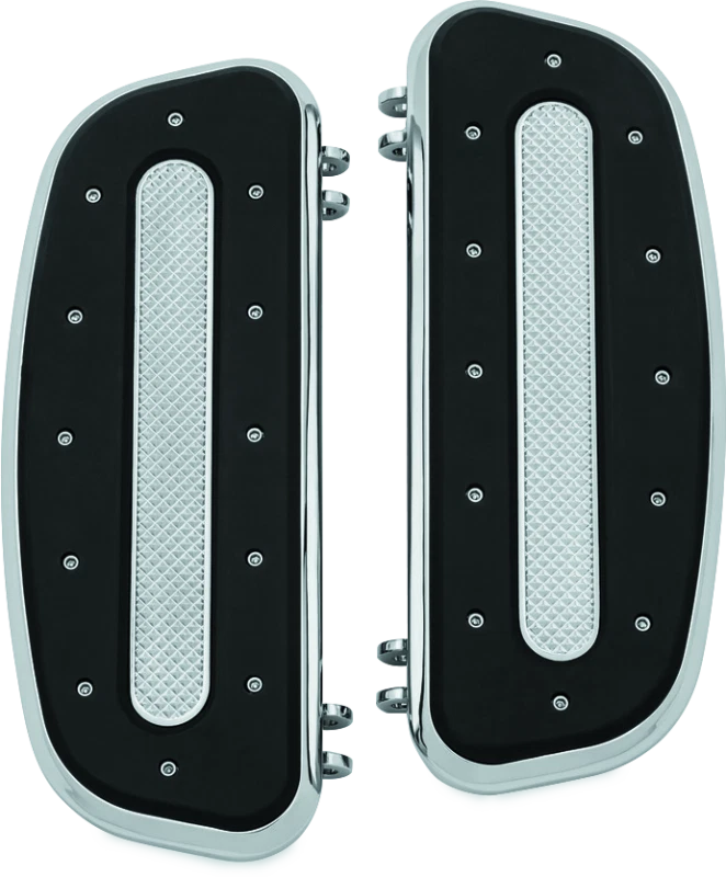 Kuryakyn Heavy Industry Driver Floorboards Chrome – Fits 2008-2009