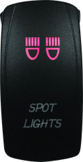 Dragonfire Racing Lighted Switch Spot Light On/off Red