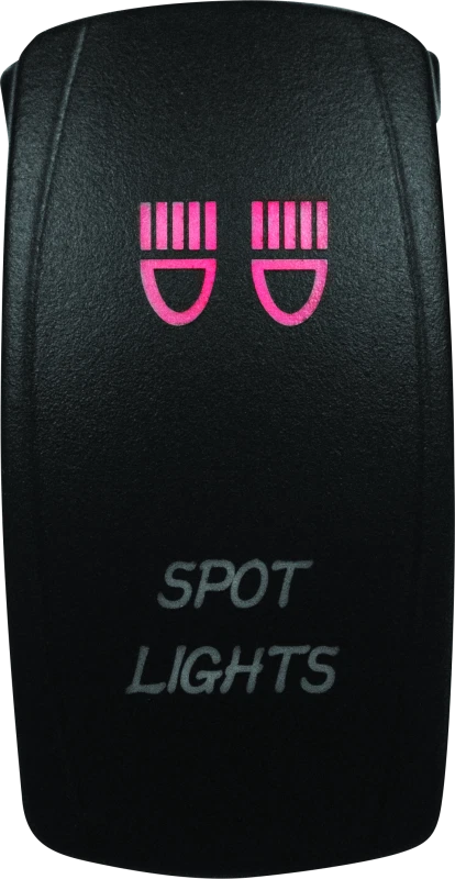 Dragonfire Racing Lighted Switch Spot Light On/off Red