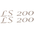 Boat Decals Lowe LS 200 by Lowe