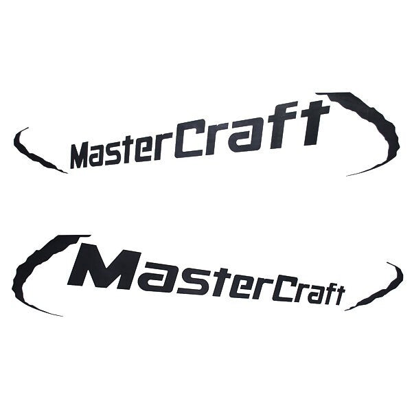 MasterCraft Boat Hull Decals Black Logo by MasterCraft