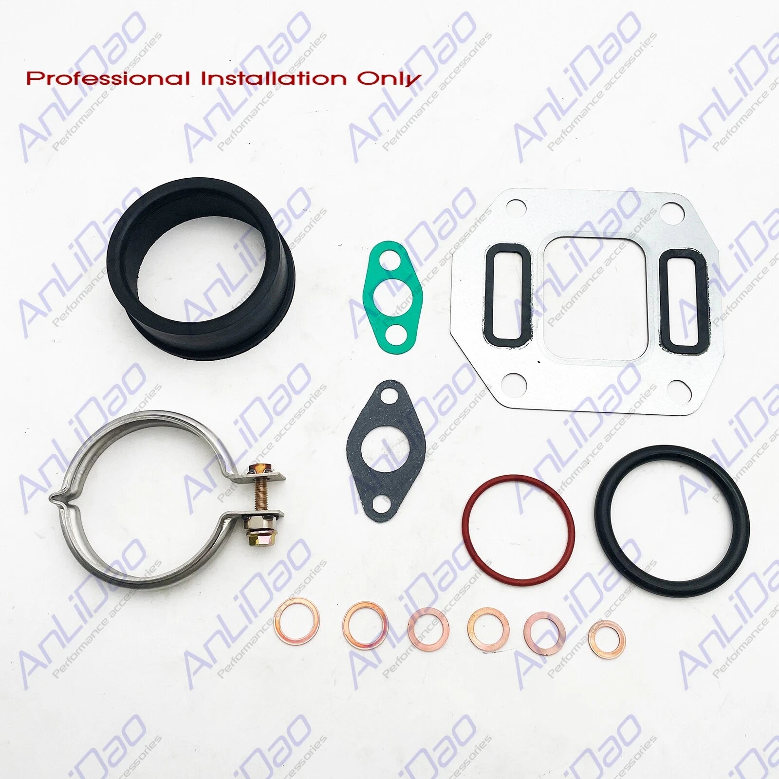 Fit Volvo Penta Diesel 31-44 Connection Turbo Gasket Kit 3582563