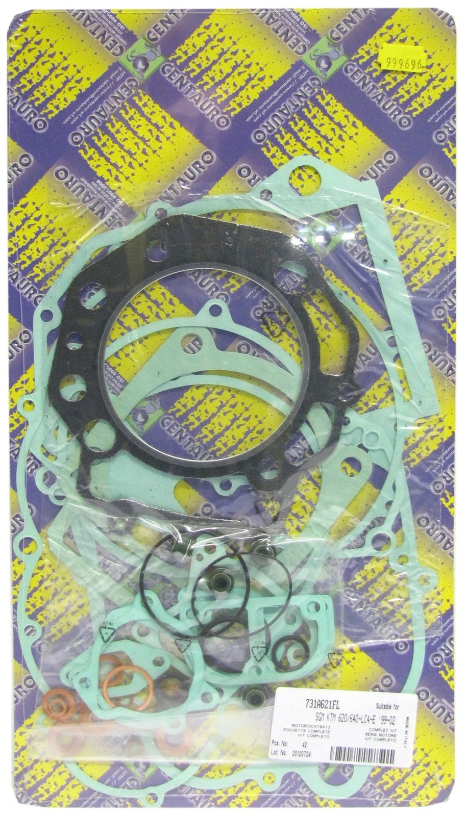 Full Gasket Set For Ktm 640 Lc4-e Enduro 2001 (0640 Cc)