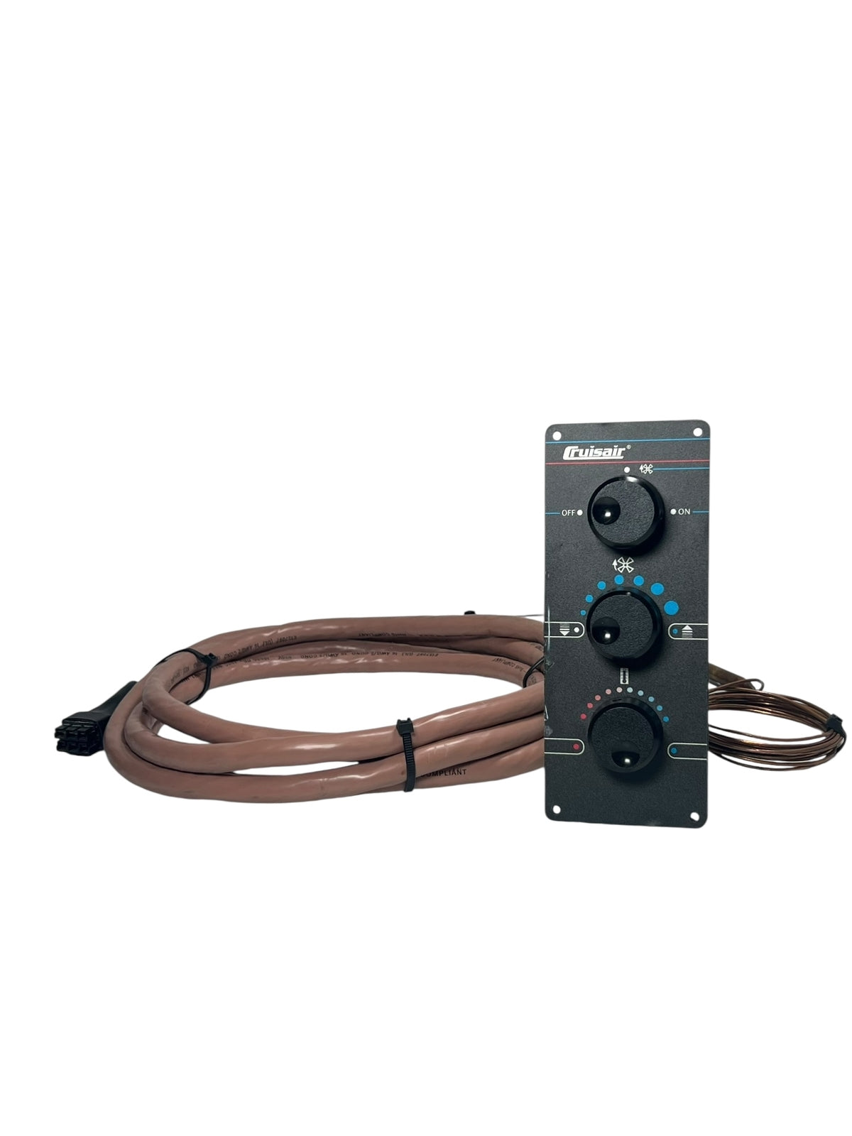 Dometic Ssa3-zcb, 3 Knob Switch, Black, 10ft Cable, | Hook & Hull Co