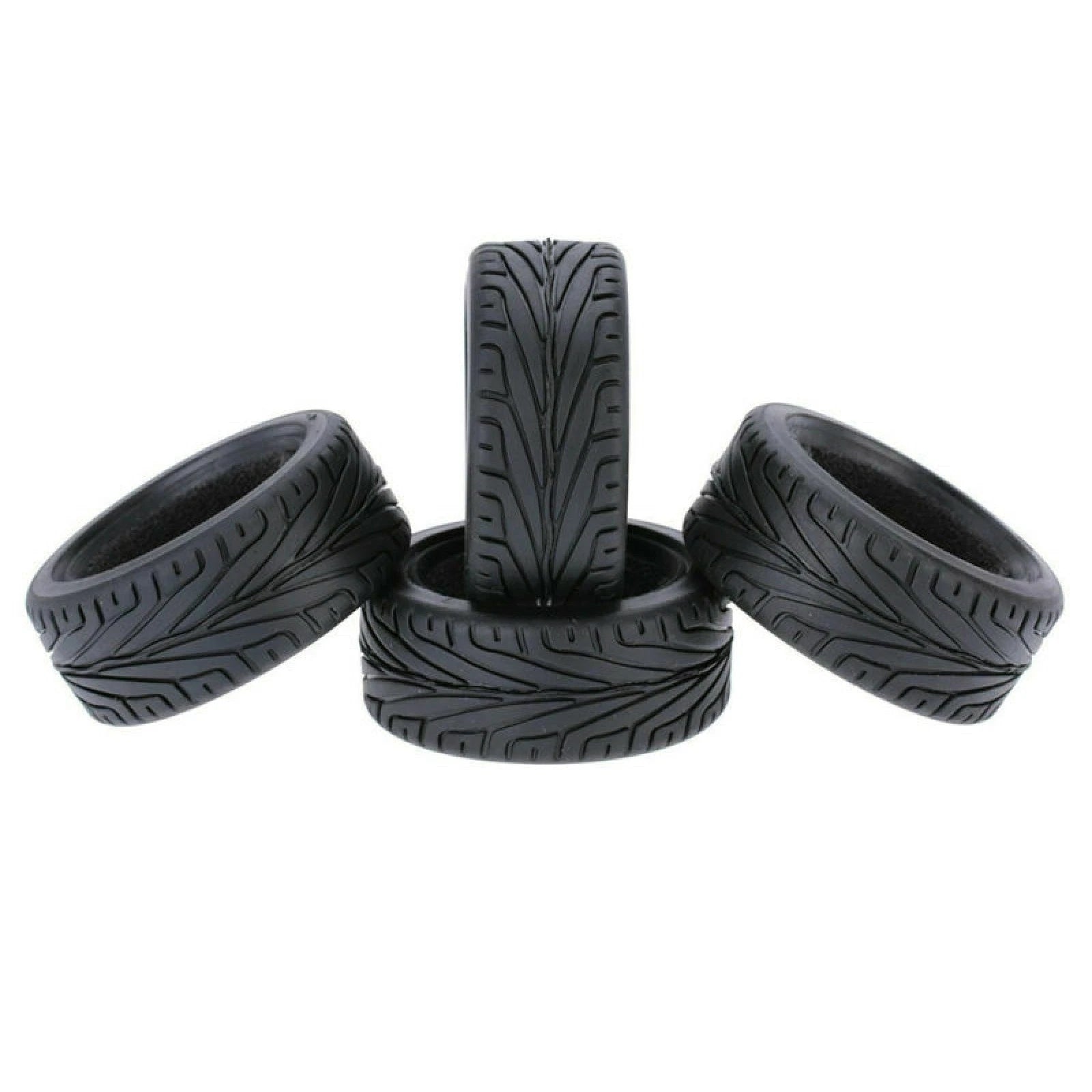 1/18 Rubber Grip Tires For Wltoys A949 A959 A969 A979 K929 A959-b Rc