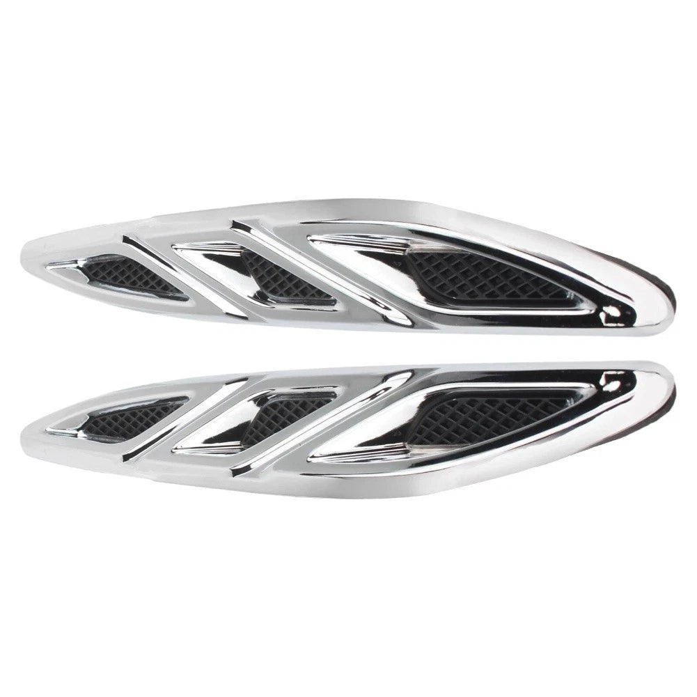 Pair Of Front Hood Vents Grille Trim For Buick For Verano 2012 2016