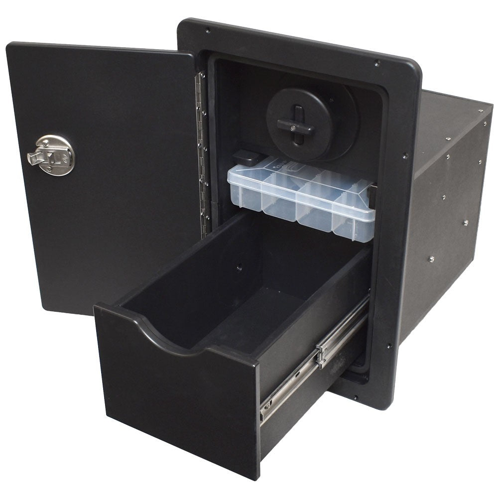 Blue Wave Makaira Boat Tackle Storage Unit | w/ Drawer BlackOpens in a