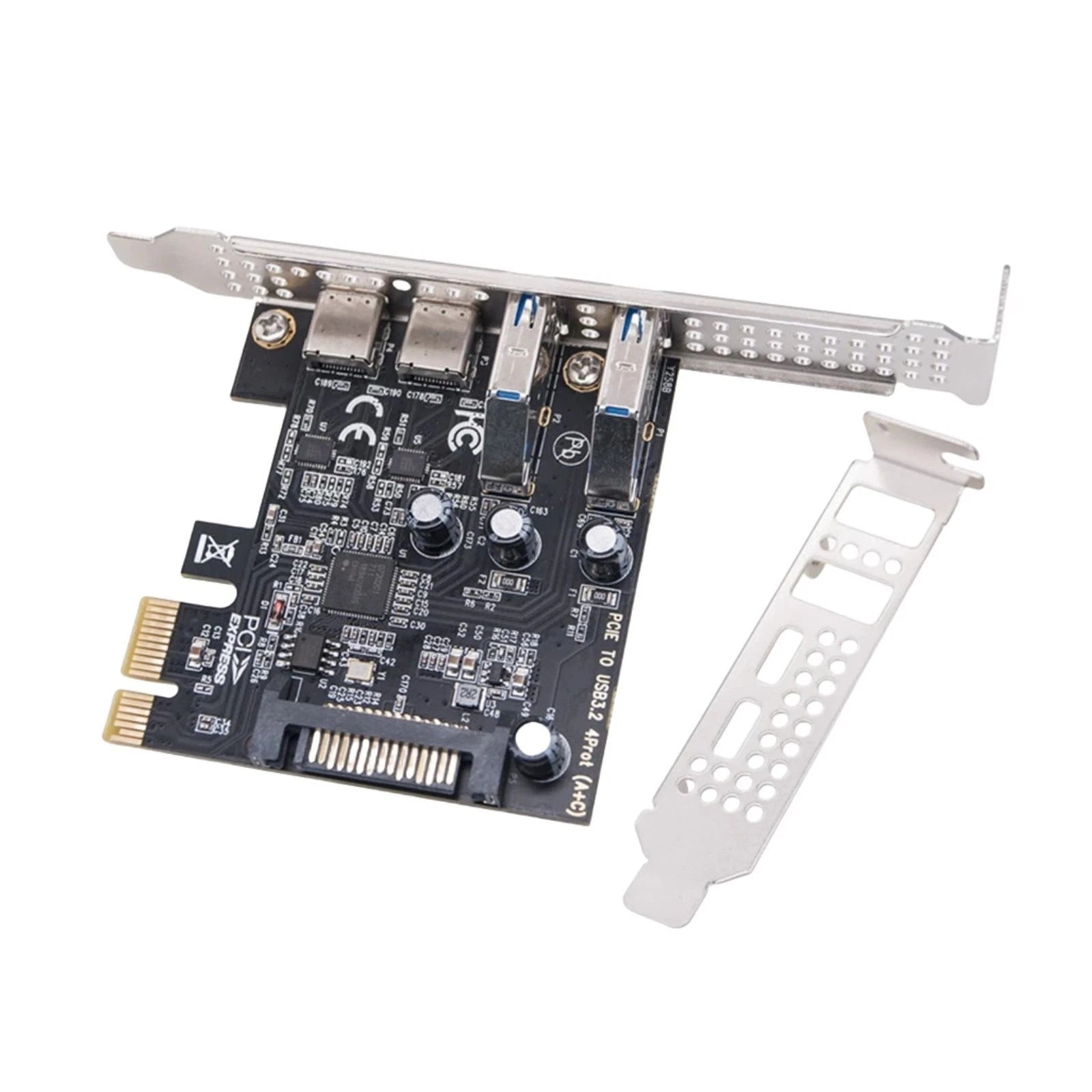 Pci Express To Usb Pcie Adapter Card Expansion Card Support 2u Small