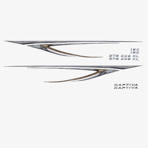 Rinker Boat Graphic Decals 008478 Captiva by Rinker
