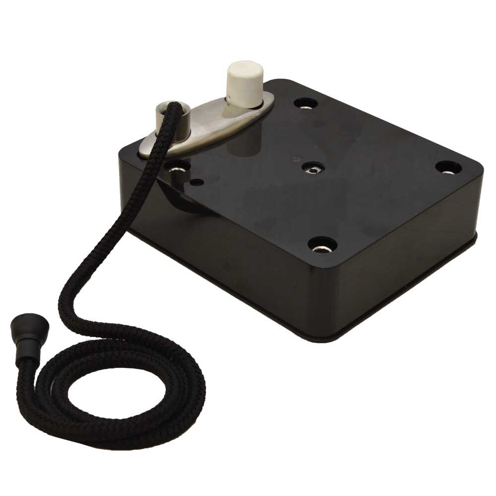 Retractable Dock Line Knight 15 Foot Black by Knight