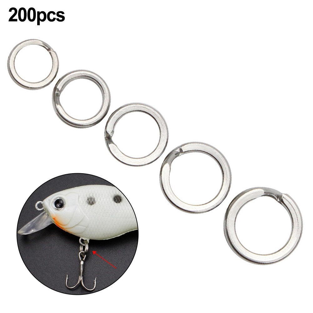 Split Ring Swivels for Crank Bait Lures