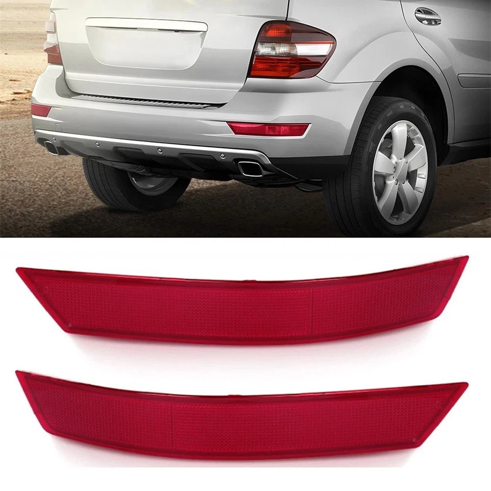 Rear Bumper Reflector Light Pair For Mercedes Ml350 Ml450 Ml550 2008