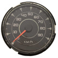 MasterCraft Boat Speedometer Gauge 5008134 Medallion 90 KM/H Black by MasterCraft