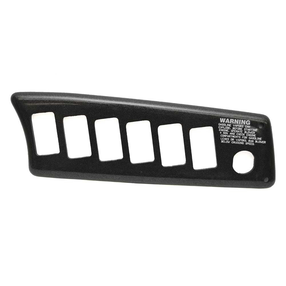 Malibu V-Ride Boat Blank Switch Panel Metallic Black by Malibu
