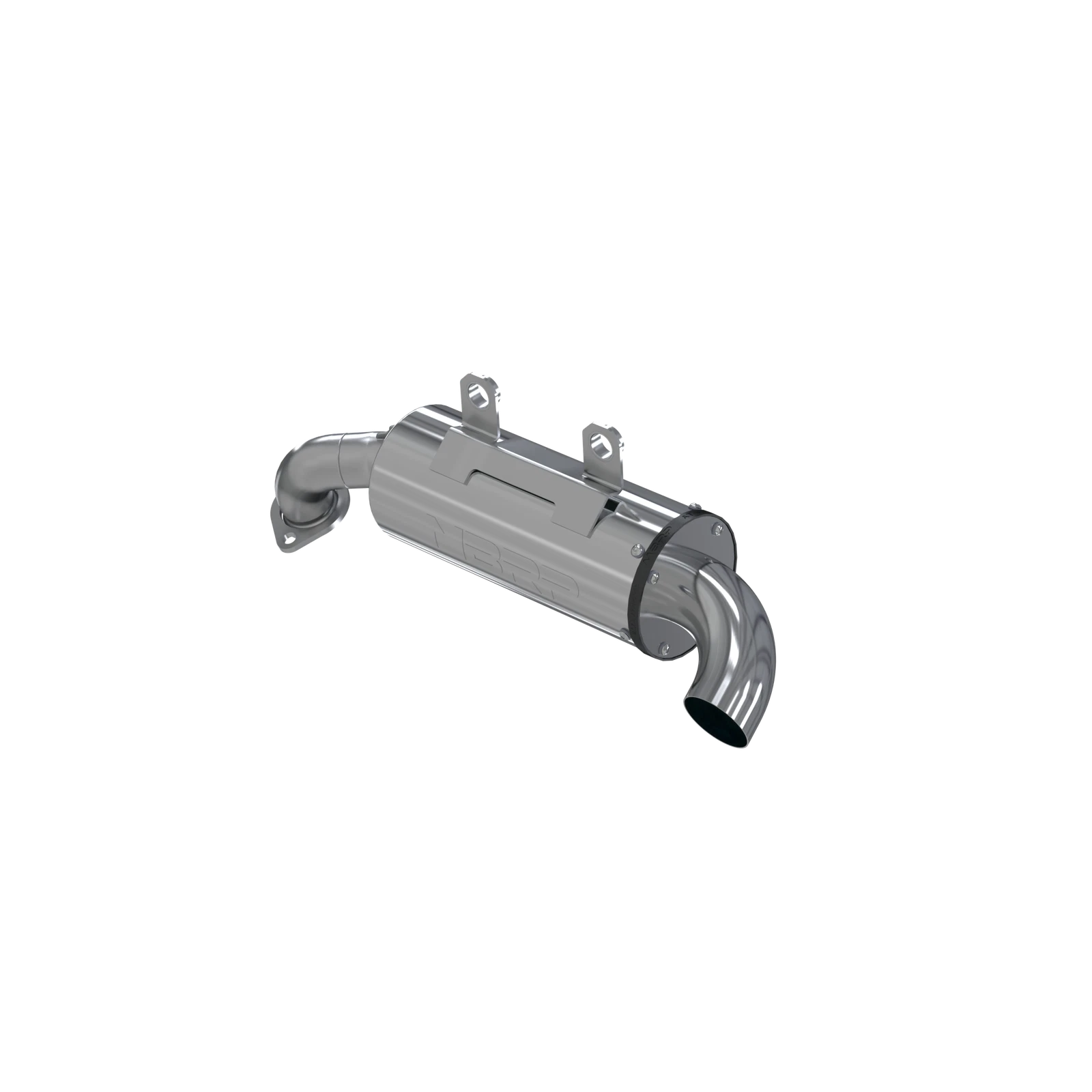 Mbrp Single Slip-on Exhaust System With 4.5" Performance Muffler Fits