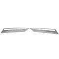 Malibu Boat Emblem Cover Plates Silver Edition by Malibu