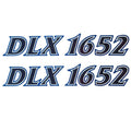 Brand Decal G3 DLX 1652 Blue Stickers by G3