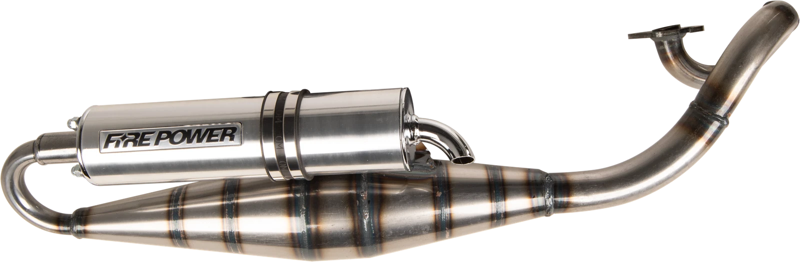 Fire Power Stainless Steel Scooter Exhaust System For Yamaha Yw50