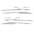 Molex Boat Butt Splice Connectors 191540041 InsulKrimp 8 AWG (4PC) by Molex