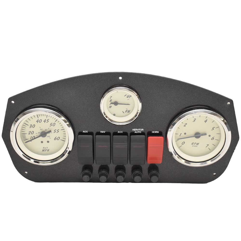 Gauge Panel Lowe Fish and Cruise