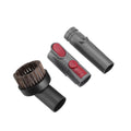 Horse Hair Vacuum Brush + Attachment Adapter Set For Dyson V6 V7 V8