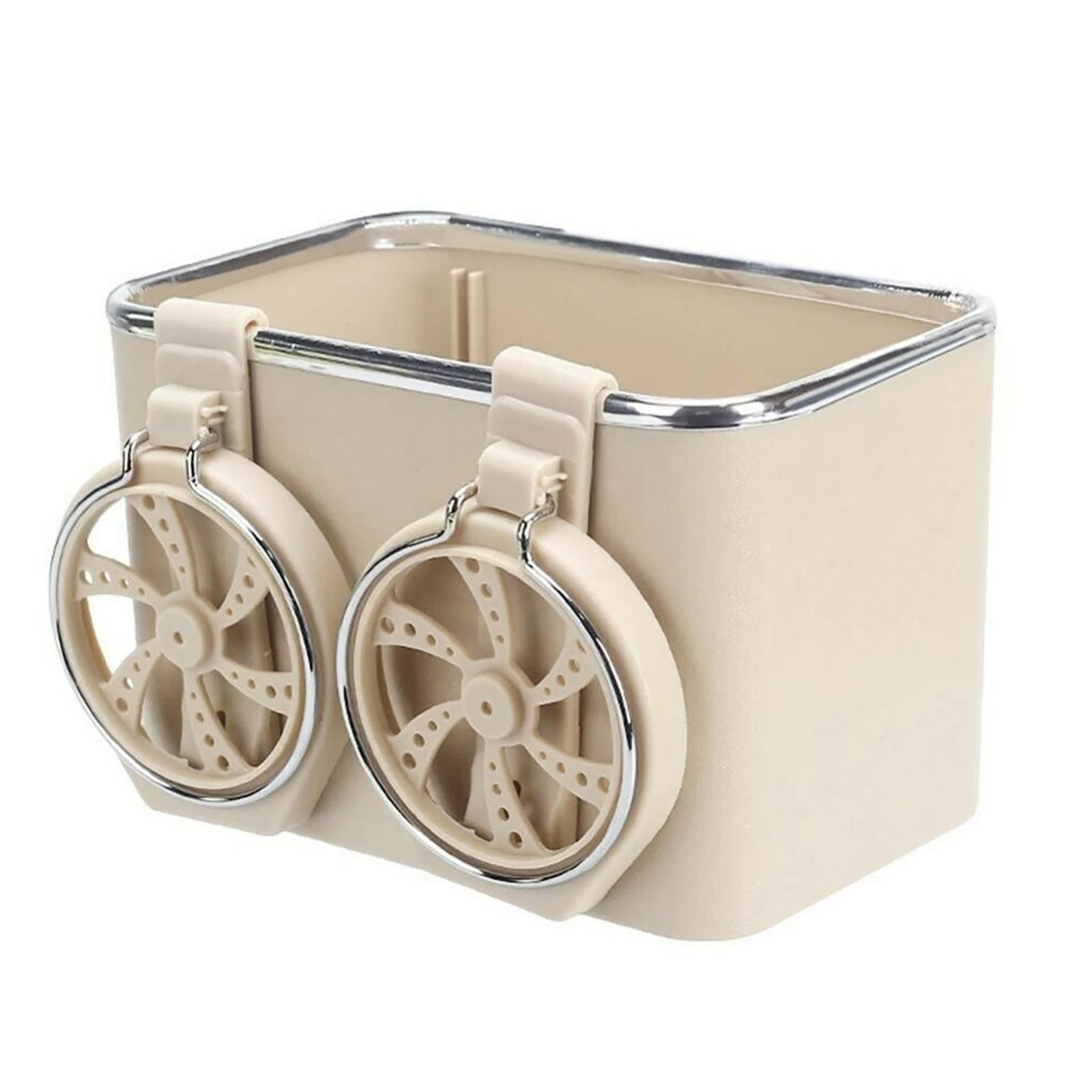 Abs Car Multifunctiona<wbr/>l Armrest Storage Box Organizer W/ 2