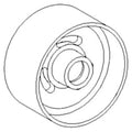 87323202 Pulley Separator Idler