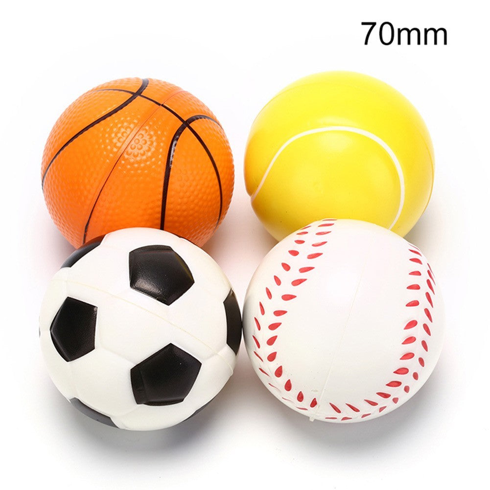 Soft PU Bouncy Squeeze Ball for Hand Strength