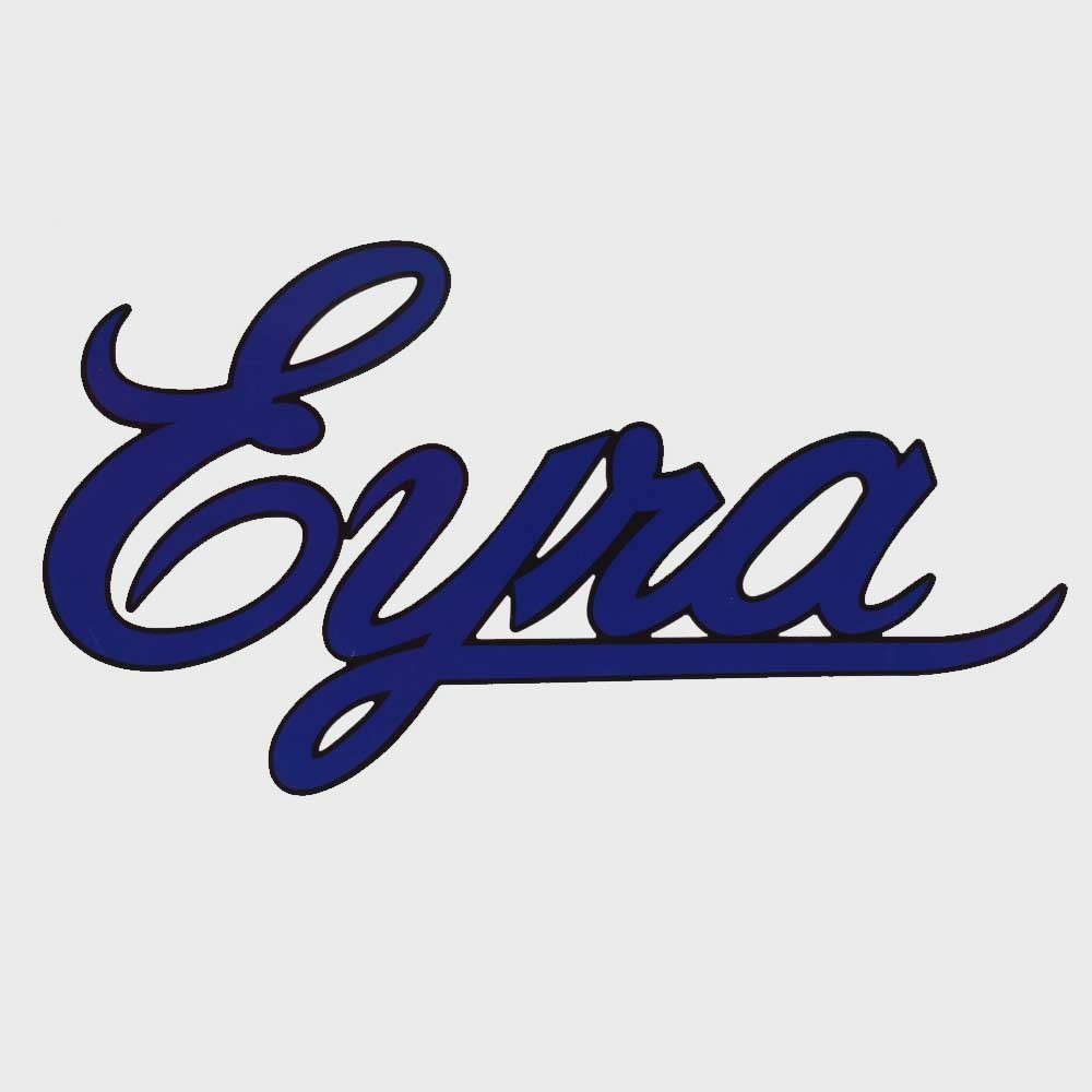 Model Decal Bass Cat Eyra Blue Black by Bass Cat