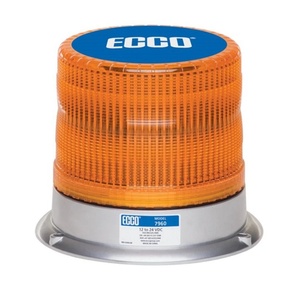 7960a New Led Amber Flashing Strobe Light Permanent Mount 7960 Series