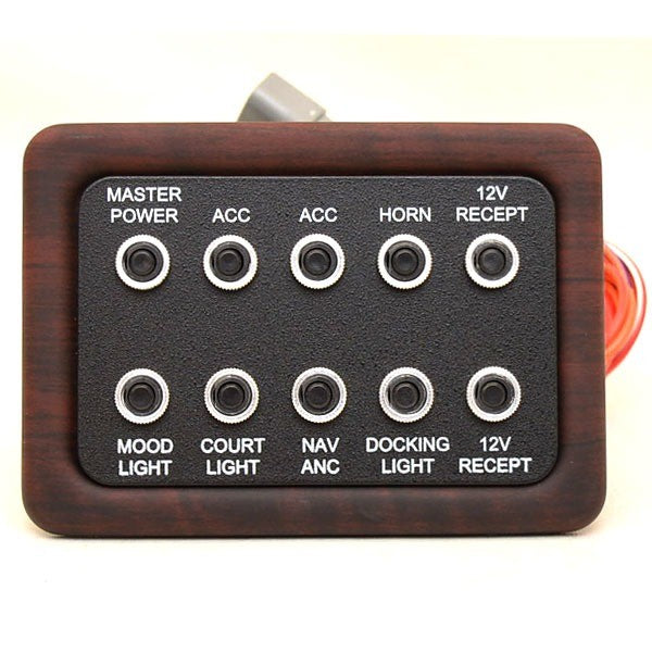 South Bay Pontoon Boat Breaker Switch Panel by South Bay