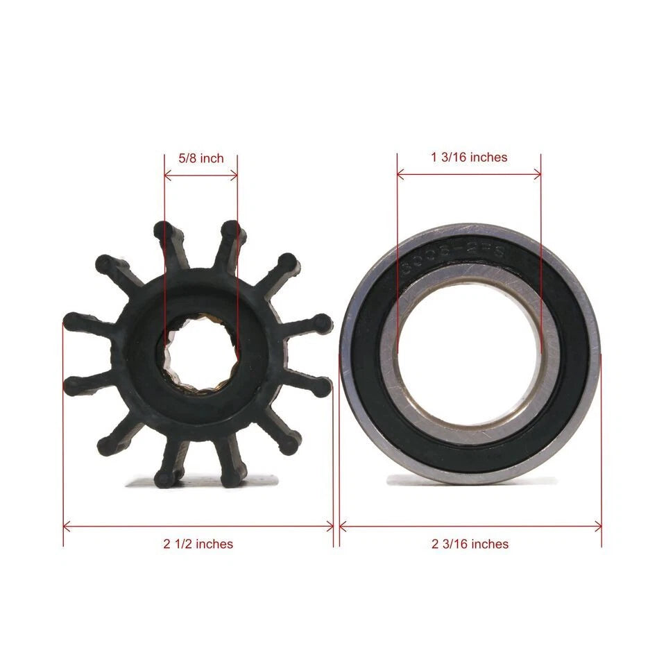 Raw Sea Water Pump Repair Kit – Volvo Penta 3.0GSM