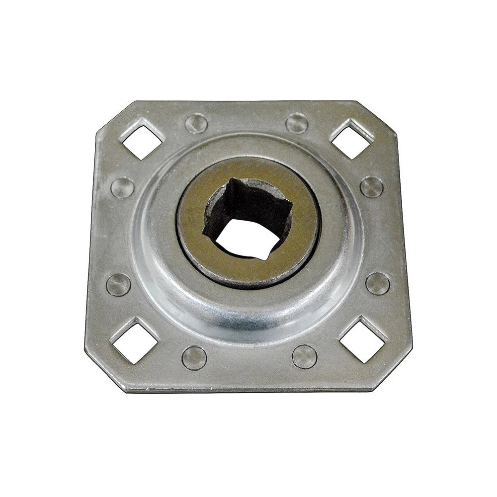 8 Of Disc Harrow Bearing 1" Square Bore W/ 4 - 1/2" Bolt Holes &