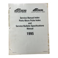Mercruiser 90-806935950 195, Service Manual Index Parts Micro Fiche