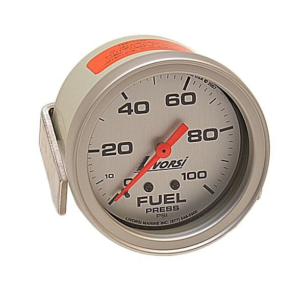 Livorsi Marine Boat Fuel Pressure Gauge LMMFP100PL 100 PSI by Livorsi