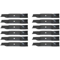 Qty 12: High Lift Mower Blade Fits Lesco Replaces 705337