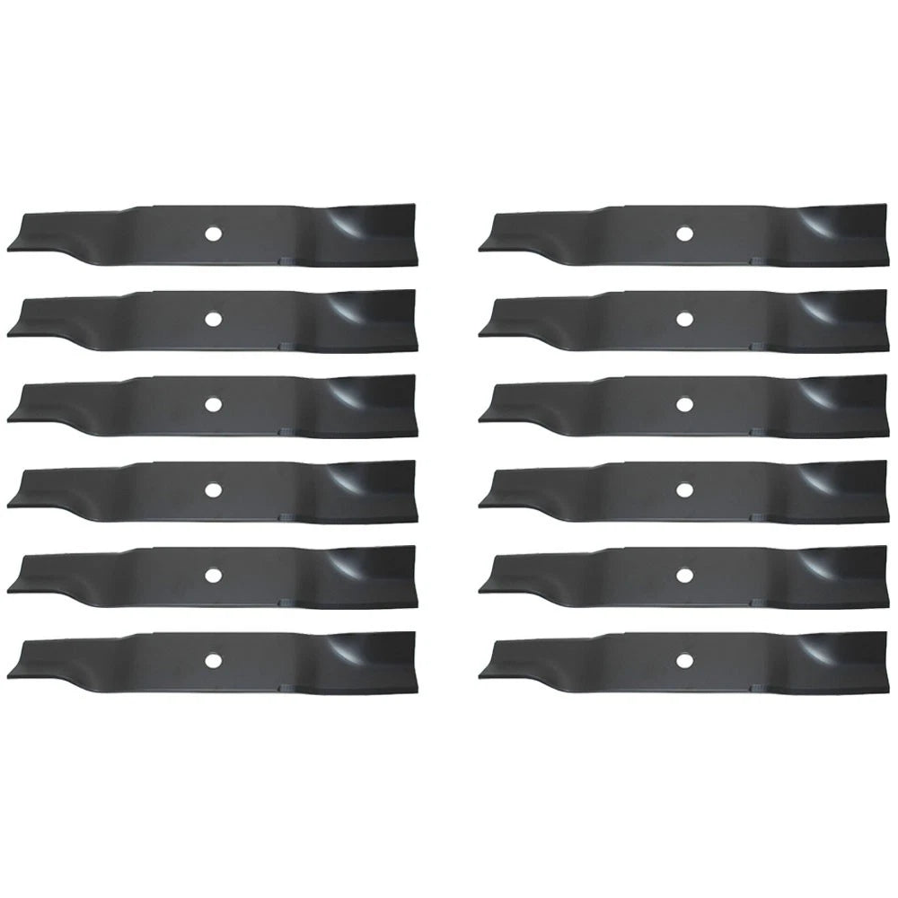 Qty 12: High Lift Mower Blade Fits Lesco Replaces 705337