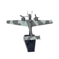 New 1/100 Diecast Alloy German Messerschmitt Bf110 Fighter Model Toy
