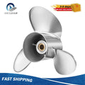 14-1/2 X 15 Stainless Steel Boat Propeller Fit Mercury 150-300hp,15