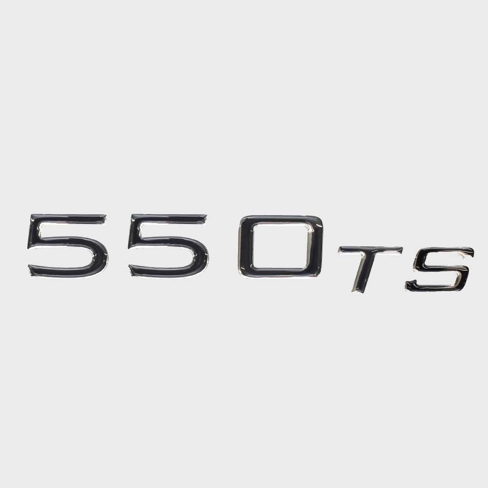Tahoe Boat Raised Emblem Decal 550 TS Silver by Tahoe